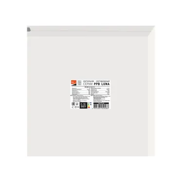 Светильник светодиодный ДБО-80w 4000К 5600Лм IP20 ''LUNA'' BLACK