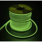 Лента светодиодная ''Неон'' PFN-01 2835/120 220V 6w/m 8*16mm Green IP65 1м зеленая