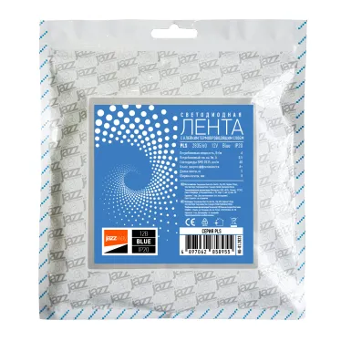 Лента светодиодная LEDx60/м 1м 6Вт/м 12В синий IP20 (5м)