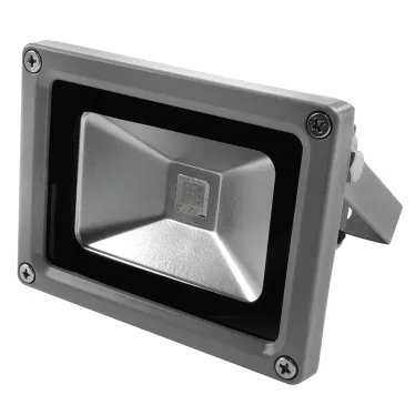 Светильник светодиодный ДО-10Вт PFL-10W/RGB-RC/GR
