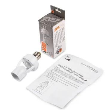Датчик движения PMS-IR 045 60Вт Е27 360° 6м WH IP20 | .5013018 | Jazzway