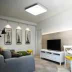 Светильник светодиодный потолочный SCANDIC ДБО-72W 4000К 5760Лм серый IP20