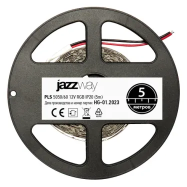 Лента светодиодная LEDx60/м 5м 14.4Вт 12В IP20 RGB