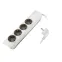 Удлинитель ET-04-300W (4X3,0) заземл., выкл. JAZZway