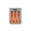 Клеммы монтажные многоразовые PTC-3P 222-413 450V 32A 0,08-2,5(4.0)mm2 , 3 отверстия, серые 10 шт.