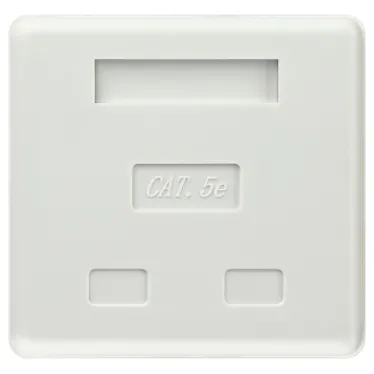 Розетка компьютерная RJ-45 категория 5е неэкранированная 2-порта упаковка 30 шт