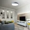 Светильник светодиодный потолочный SCANDIC ДБО-24W 4000К 2000Лм серый IP20 Jazzway