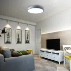 Светильник светодиодный потолочный SCANDIC ДБО-24W 4000К 2000Лм серый IP20 Jazzway