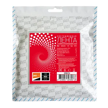 Лента светодиодная LEDx30/м 5м 7.2Вт 12В IP20 красный