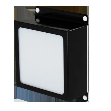 Светильник светодиодный ДВО 089/G OPAL 9W 4000K черный IP40 780Лм JazzWay
