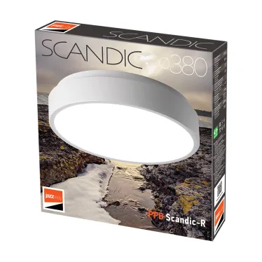 Светильник светодиодный потолочный SCANDIC ДБО-36W 4000К 2280Лм серый IP20