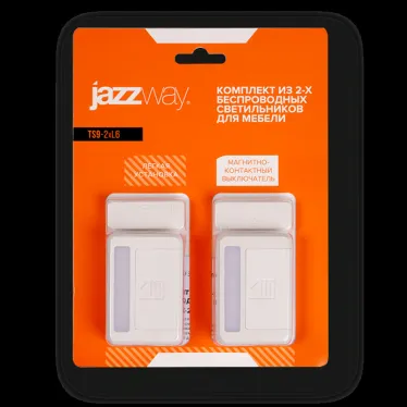 Комплект из 2-х беспроводных светодиодных мебельных светильников TS9-2xL6 | .5038127 | Jazzway