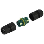 Коннектор кабельный прямой 3-Pin 0.5-2.5 мм2 NO-224-673 безвинтовой IP68