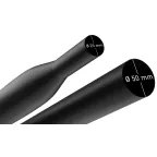 Трубка термоусадочная ТТУ нг-LS 50/25 чёрная в отрезках по 1 м NO-224-509
