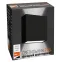 Светильник светодиодный фасадный ДБУ-2x4w 4000K черный IP65 Jazzway PWL-120120/0-90D