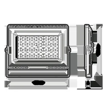 Прожектор светодиодный ДО-200 Вт 20000 Лм 6500К LOWTEMP 120° IP65  JazzWay