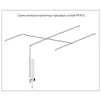 Драйвер диммируемый MTR16 100w 40V BL к низковольтному шинопроводу (чёрный) IP20 Jazzway