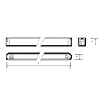 Драйвер диммируемый MTR16 100w 40V BL к низковольтному шинопроводу (чёрный) IP20 Jazzway