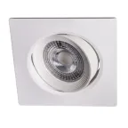 Светильник светодиодный ДВО-7W 4000K 490 Лм квадр/поворот 38 град. IP40