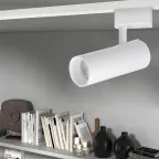 Светильник светодиодный на шинопровод ДПО-10Вт 3000К 24° WH белый IP40 Jazzway