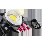 Фонарь налобный H5-L3W-gy (черно-сер.)