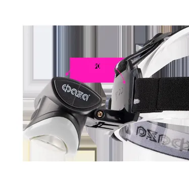 Фонарь налобный H5-L3W-gy (черно-сер.)