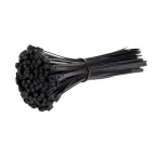 Стяжка кабельная (Хомут) 3,6x100-100BL PA6.6 черная (100 шт/уп) Jazzway
