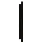 BRITE Рамка 2 поста РУ-2-1-Бр металл черный RE AL IEK