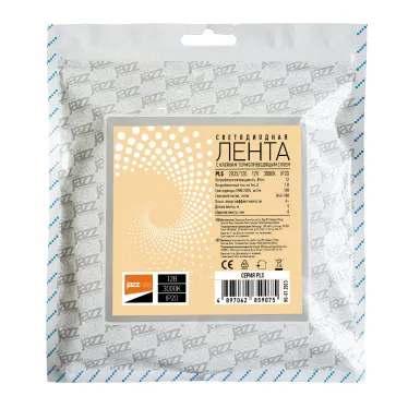 Лента светодиодная LEDx120/м 1м 10Вт/м 12В теплый белый IP20 (5м)