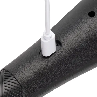 Ручной светодиодный фонарь черный Accu2-L1W-bk Li-Ion JAZZway