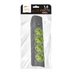 Удлинитель ET-04-140G (4X1,4) заземл., выкл.JAZZway