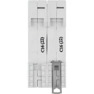 Выключатель автоматический двухполюсный TX3 6000 16А C 6кА | 404042 | Legrand