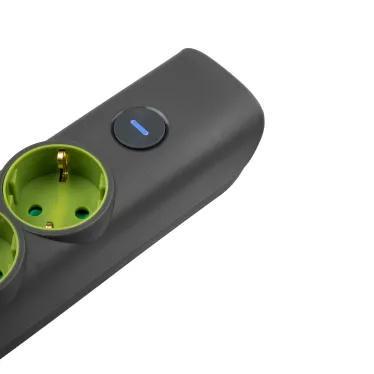 Удлинитель ET-04-500G (4X5.0) заземл., выкл.JAZZway