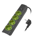 Удлинитель ET-04-500G (4X5.0) заземл., выкл.JAZZway