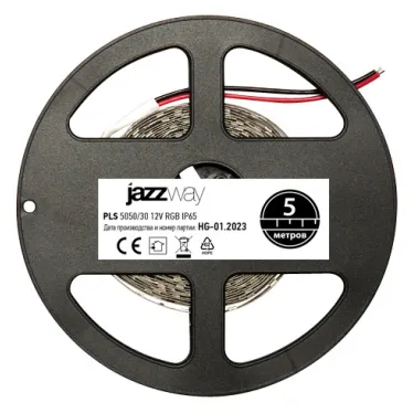 Лента светодиодная LEDx30/м 5м 7.2Вт 12В IP65 RGB