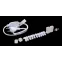Лента светодиодная LED MVS-2835/60-IP68-220V-   W -1m (белый свет) | 5004252 | Jazzway