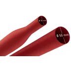 Трубка термоусадочная ТТУ нг-LS 50/25 красная в отрезках по 1м NO-224-514