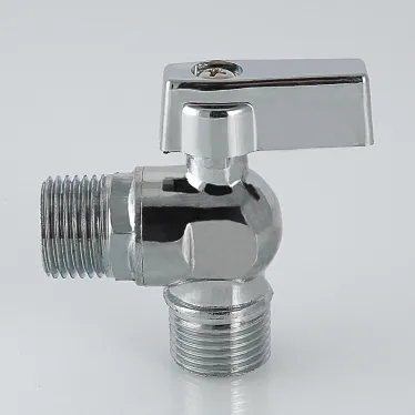 Кран шаровой угловой 1/2'x3/4' для подключения санитарных приборов