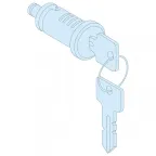 Замок цилиндрический 1242 E