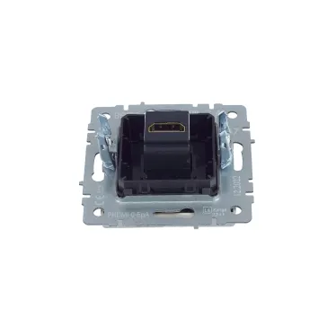 BRITE Розетка HDMI РHDMI-0-БрА алюминий