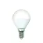 Лампа светодиодная Форма шар матовая Теплый белый свет 3000K LED-G45-5W/3000K/E14/FR/SLS