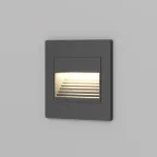                  Светильник встраиваемый в стену IP20 LED 3000 К 1 Вт черн. пластик DENKIRS DK3050-BK
               