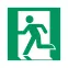 Пиктограмма EMGP-MARK-M-LEFT (Человек, движение влево) (ARL, Пластик)