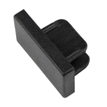 Заглушка торцевая типа G UFB-Q122 C21 BLACK 1 POLYBAG Черная