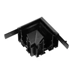 Коннектор угловой MAG-ORIENT-CON-2653-STR-G-L90 (BK) (ARL, IP20 Металл, 3 года)