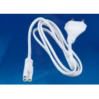 Провод для подключения светильника UCX-LT2/E01-120 WHITE 1 STICKER ULI-E01* к сети 220В. 120см. Белый | UL-00004530 | Uniel