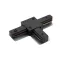 Соединитель для шинопровода T-образ. черн. DENKIRS TR1103-BK