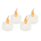                  Фигура светодиодная Свеча-таблетка на батарейках CR2032 (в/к) в составе набора из 4 штук 1 светодиод Теплый белый свет ULD-F070 WARM WHITE TEACANDLE SET4 TM Uniel
               