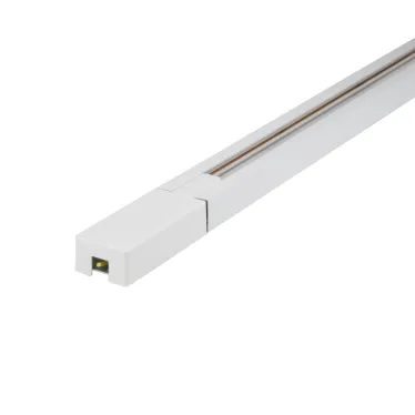 Шинопровод UBX-Q122 GS2 WHITE 100 SET01 осветительный, тип G, в наборе с заглушкой и вводом питания Однофазный Белый Длина 1м