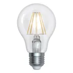 Лампа светодиодная Форма A прозрачная Серия Sky Белый свет (4000K) LED-A60-12W/4000K/E27/CL PLS02WH